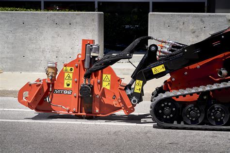 single point skid steer trencher|v60 trencher attachment.